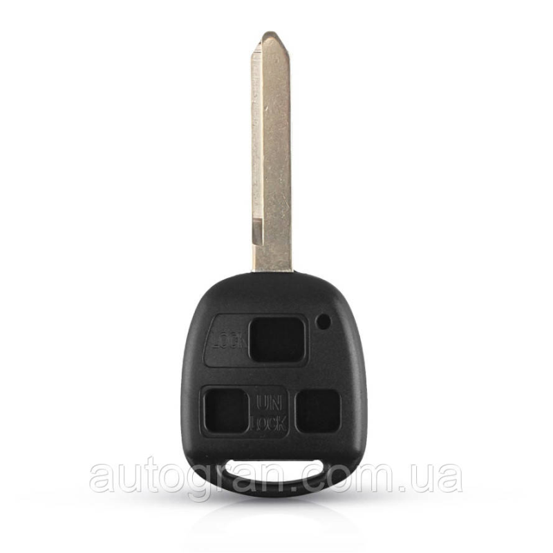 Корпус ключа Toyota 3 кнопки лезо Toy47