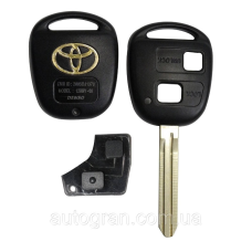 Корпус ключа Toyota Camry Corolla RAV4 Avensis 2 кнопки