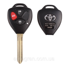 Корпус ключа Toyota Camry Corolla RAV4 Prado Auris Avensis 2+1 кнопки