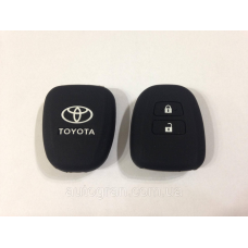 Силіконовий чохол на ключ Toyota 2 кнопки тип2