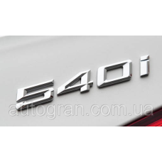 Емблема напис багажника BMW 540i
