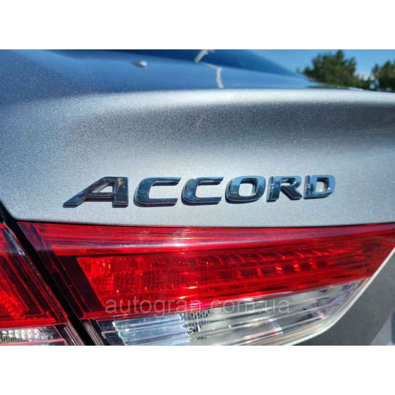 Емблема напис багажника Honda Accord New