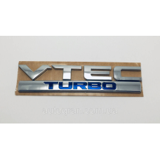 Емблема напис багажника Honda Vtec Turbo