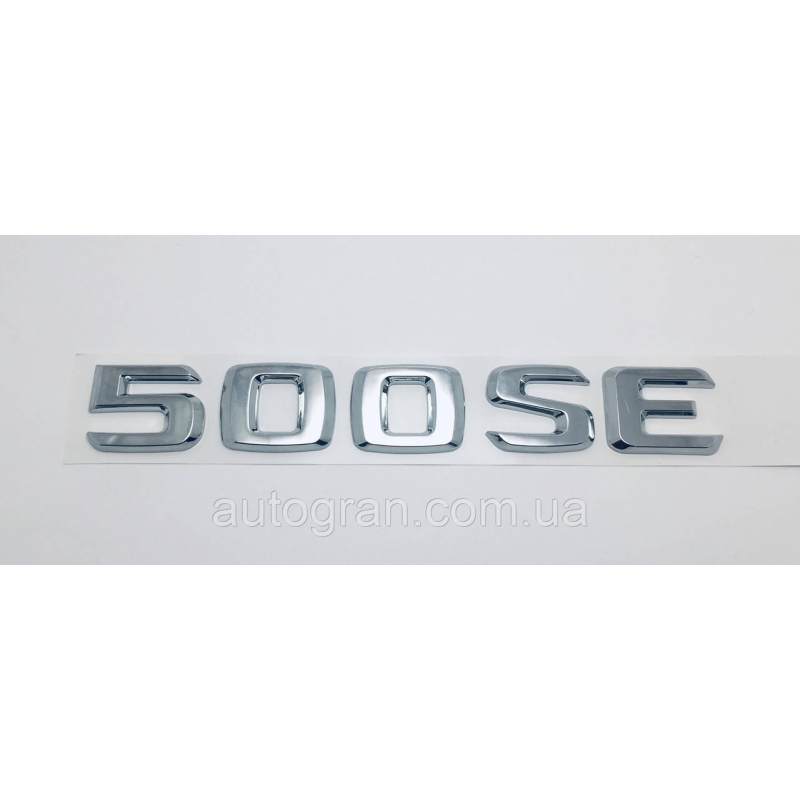 Емблема напис багажника Mercedes 500SE