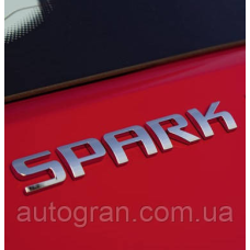 Емблема напис багажника Chevrolet Spark