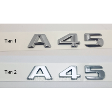 Емблема напис багажника Mercedes A45