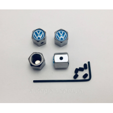 Ковпачки ніпеля VW Volkswagen сині