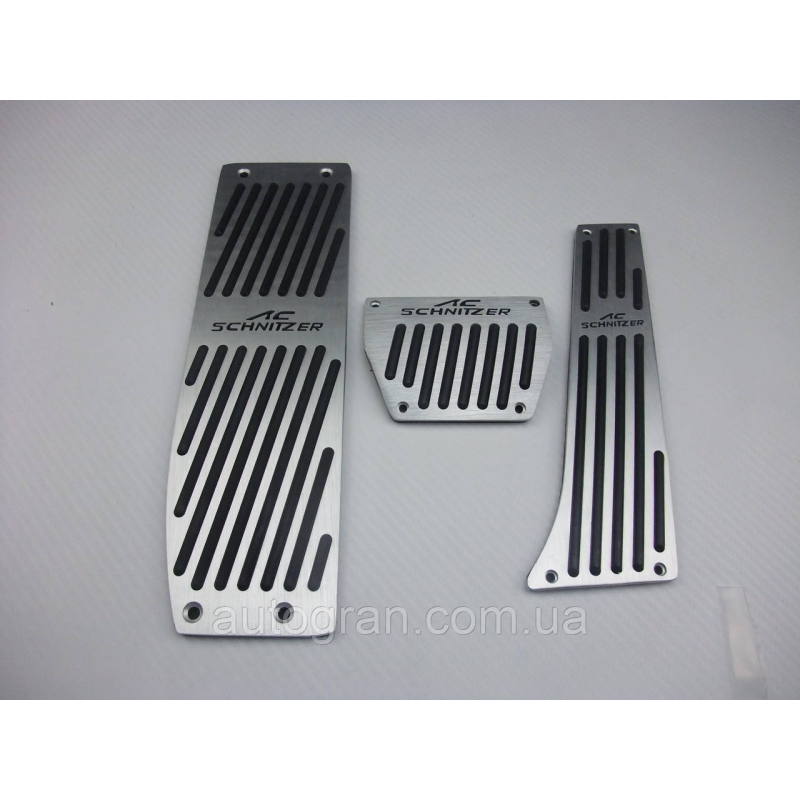 Накладки на педалі BMW E36 E38 E39 E46 E84 E87 E90 E91 E92 E93 Schnitzer автомат