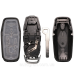 Корпус выкидного ключа Ford Edge Explorer Fusion Mondeo Kuga 3+1 кнопки
