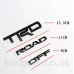 Емблема кузова Toyota TRD Емблема кузова Toyota TRD