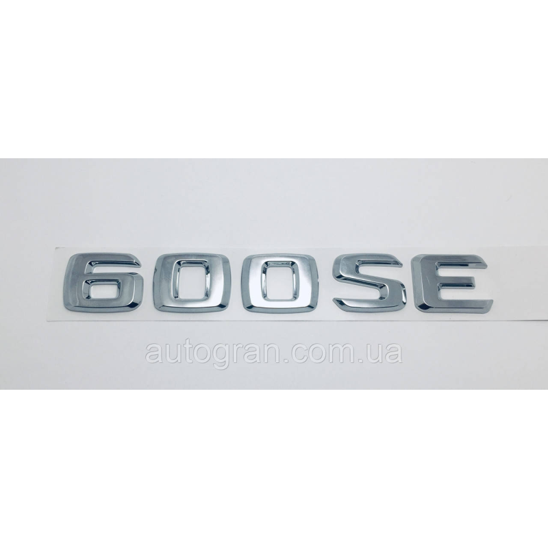 Емблема напис багажника Mercedes 600SE