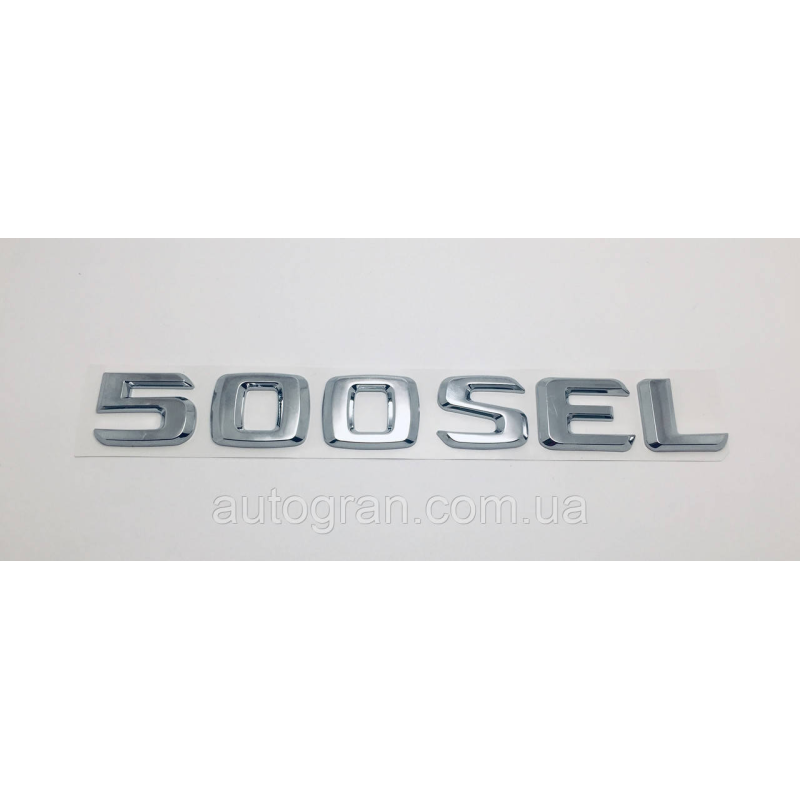 Емблема напис багажника Mercedes 500SEL