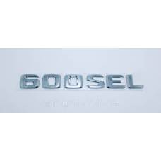 Емблема напис багажника Mercedes 600SEL