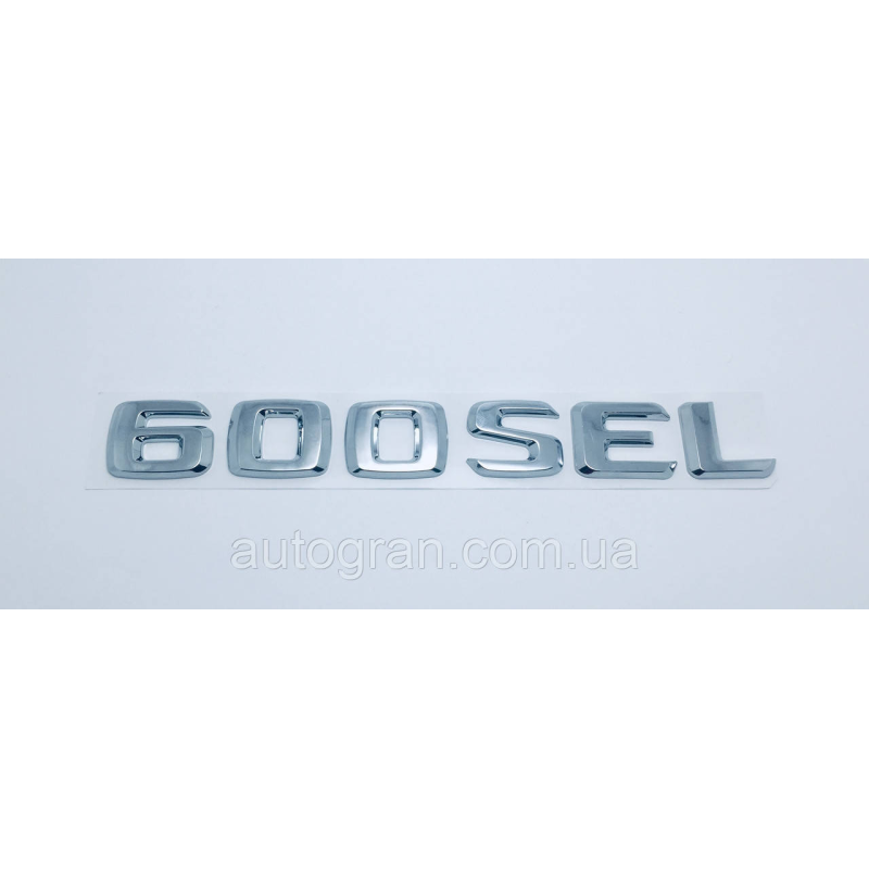 Емблема напис багажника Mercedes 600SEL
