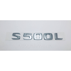 Емблема напис багажника Mercedes S500L