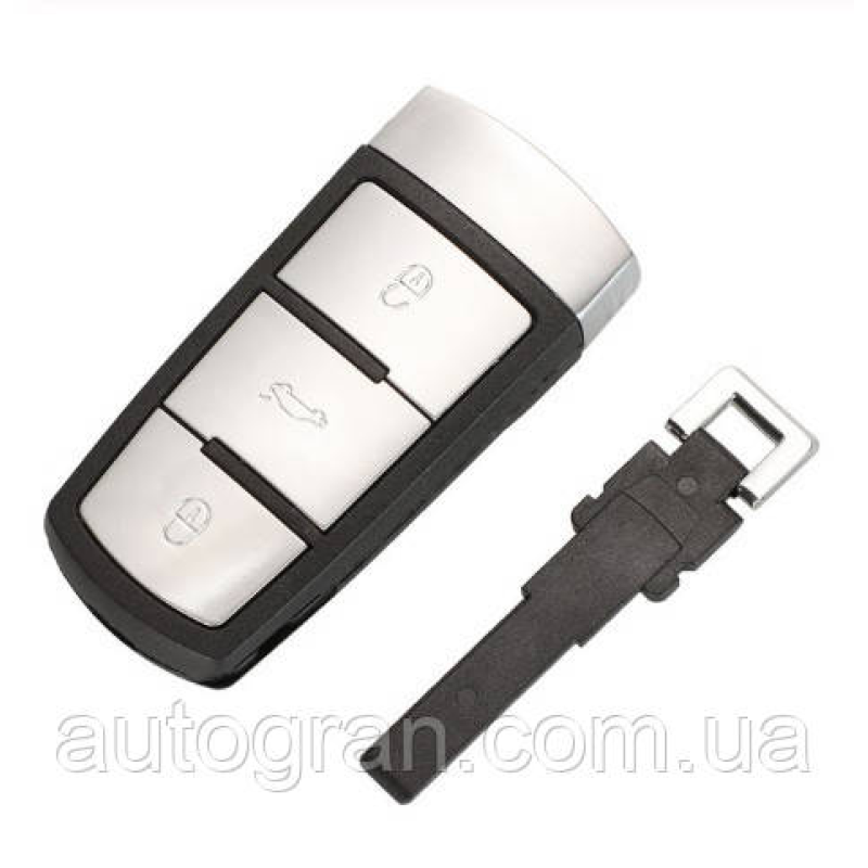 Корпус смарт ключа VW Volkswagen Passat B6 B7 CC Корпус смарт ключа VW Volkswagen Passat B6 B7 CC