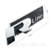 Емблема решітки радіатора VW Volkswagen R-line Rline чорна