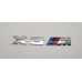 Емблема кузова BMW X3M хром