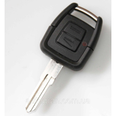 Корпус ключа Opel 2 кнопки лезо HU46