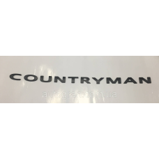 Емблема напис багажника Mini Countryman чорний