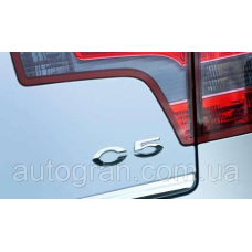 Емблема напис багажника Citroen C5