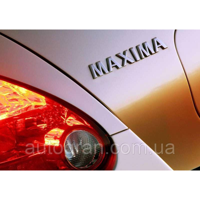 Емблема напис багажника Nissan Maxima Емблема напис багажника Nissan Maxima
