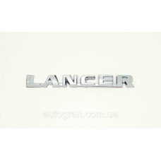 Емблема напис багажника Mitsubishi Lancer