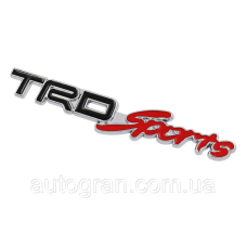 Емблема кузова Toyota TRD Sports