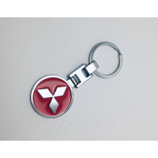 Брелок Mitsubishi червоний