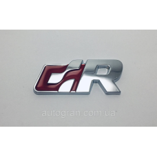 Емблема кузова VW Volkswagen R червона