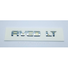 Емблема напис багажника Chevrolet Aveo LT оригінал