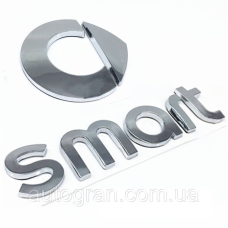 Емблема кузова SMART хром