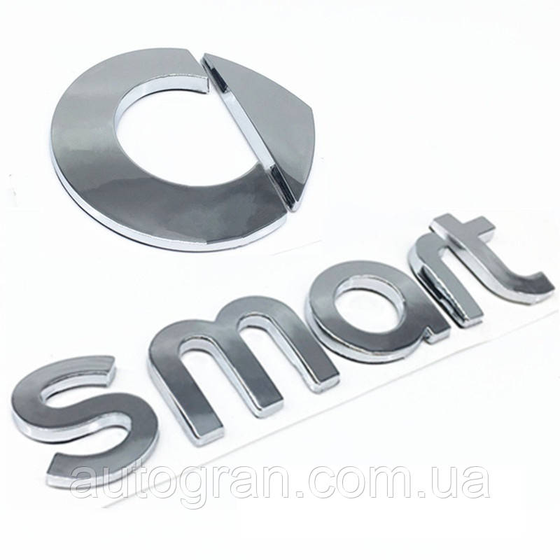 Емблема кузова SMART хром Емблема кузова SMART хром