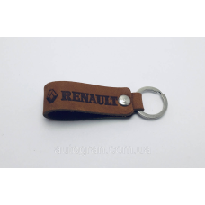 Брелок Renault кожа