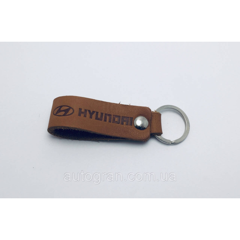 Брелок Hyundai кожа