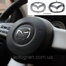 Емблема керма Mazda 57мм*45мм
