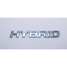 Емблема кузова Toyota Hybrid 15,5 смх2,2 см