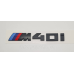 Емблема напис багажника BMW M40i чорний