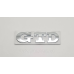 Емблема кузова GTD для VW Volkswagen Golf хром