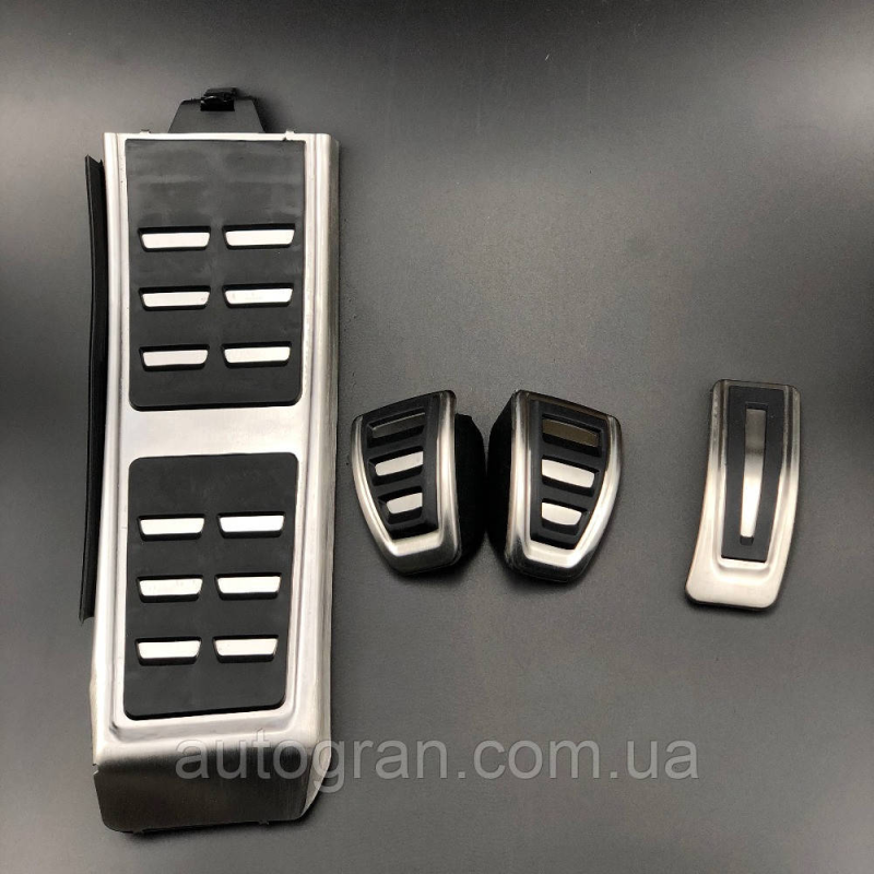 Накладки на педалі Audi A4 B8, A6 C7, Q5, Q3, A5, A7 механіка