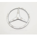 Емблема багажника Mercedes 9 см чорна глянець