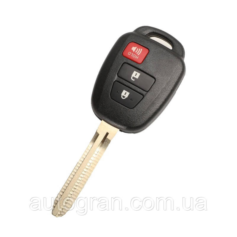 Корпус ключа Toyota Camry Prado Highlander 2+1 кнопки