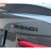 Емблема напис багажника BMW M340i чорний глянець
