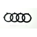 Емблема решітки радіатора Audi Q3, Q5, Q7 чорний глянець