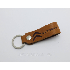 Брелок Citroen шкіра