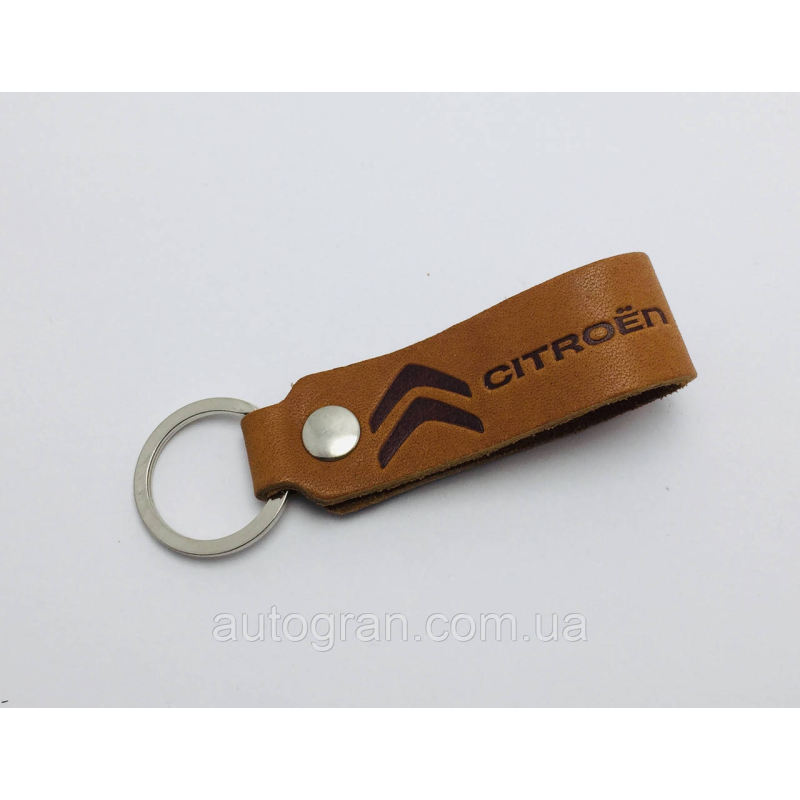 Брелок Citroen шкіра