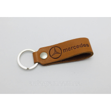 Брелок Mercedes кожа