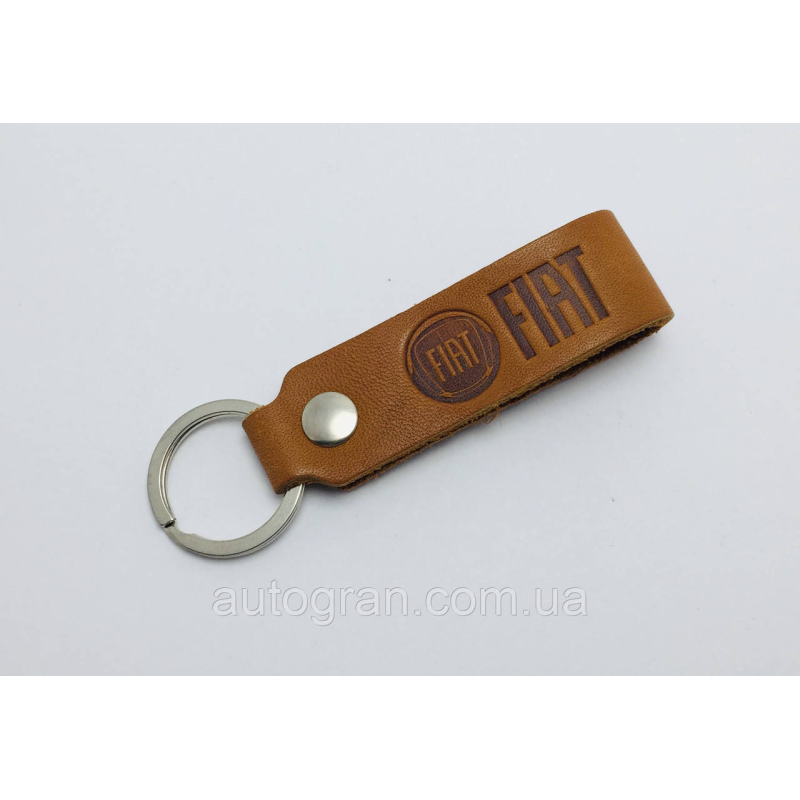 Брелок Fiat кожа