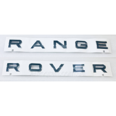 Емблема напис капота та багажника Range Rover новий тип