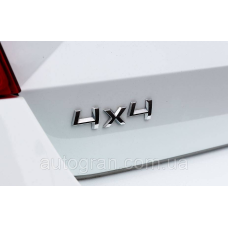 Емблема напис багажника Skoda 4x4 тип2